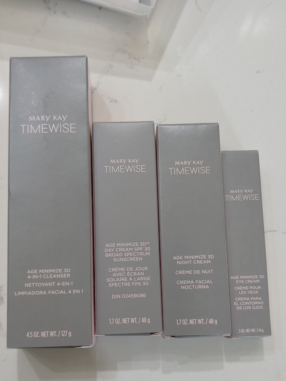Mary Kay TimeWise Skincare Set - Gray Packaging